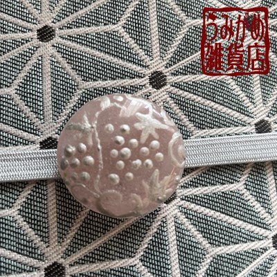 ぶどうの帯留め（帯・帯締めは商品に含まれません）