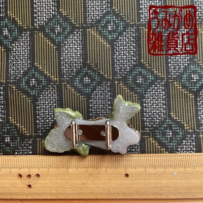 ぶどうの帯留め（帯・帯締めは商品に含まれません）