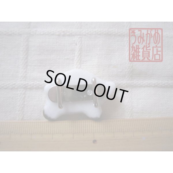 イノシシ帯留め＊大きさ参考画像