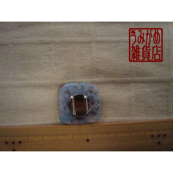 梅の木の帯留め＊大きさ参考画像