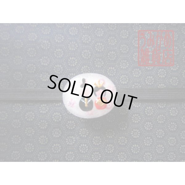 帯地・帯締め上の参考画像（帯地・帯締めは商品に含まれません）