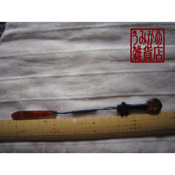 三線の帯飾り＊大きさ参考画像