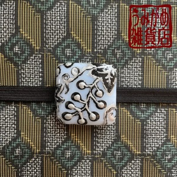 ぶどうの帯留め（帯・帯締めは商品に含まれません）