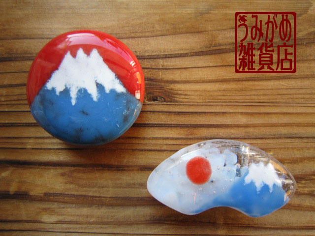 画像: 富士山の帯留め２種類アップしました。